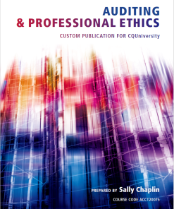 (eBook PDF) (AUCM) Auditing and Professional Ethics for Central Queensland U