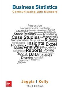 (eBook PDF) Business Statistics: Communicating with Numbers 3rd Edition