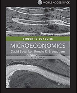 (eBook PDF) Student Study Guide to accompany Microeconomics 5th by David Besanko