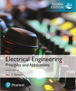 (eBook PDF) Electrical Engineering: Principles & Applications 7th Global Edition