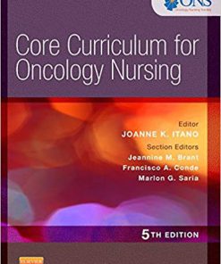 (eBook PDF) Core Curriculum for Oncology Nursing 5th Edition