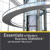 (eBook PDF) Essentials of Modern Business Statistics with Microsoft Office Excel 7th Edition
