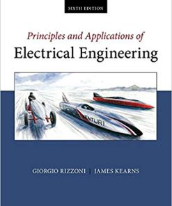 (eBook PDF) Principles and Applications of Electrical Engineering 6th Edition