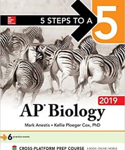 (eBook PDF) 5 Steps to a 5: AP Biology 2019 by Mark Anestis