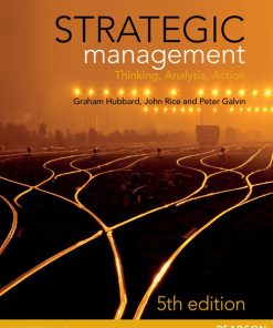 (eBook PDF) Strategic Management 5th Australia Edition By Graham Hubbard