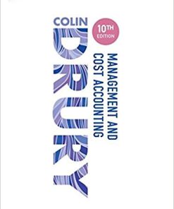 (eBook PDF) Management and Cost Accounting 10th Edition by Colin Drury