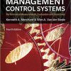 (eBook PDF) Management Control Systems 4th Edition by Kenneth Merchant