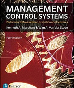 (eBook PDF) Management Control Systems 4th Edition by Kenneth Merchant