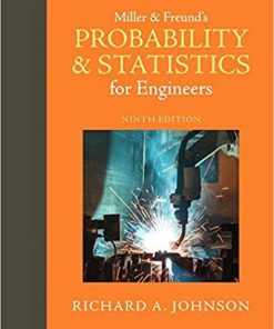 (eBook PDF) Miller & Freund's Probability and Statistics for Engineers 9th Edition