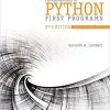 (eBook PDF) Fundamentals of Python: First Programs 2nd Edition
