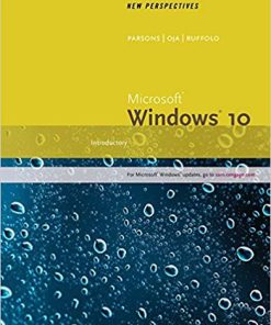 (eBook PDF) New Perspectives Microsoft Windows 10: Introductory, Wire Stitched