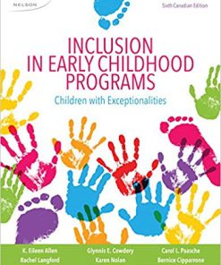 (eBook PDF) Inclusion in Early Childhood Programs: Children with Exceptionalities 6th Canadian Edition