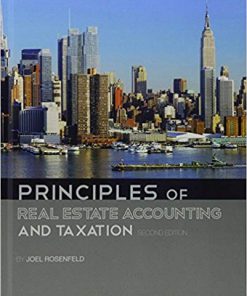 (eBook PDF) Principles of Real Estate Accounting and Taxation Second Edition