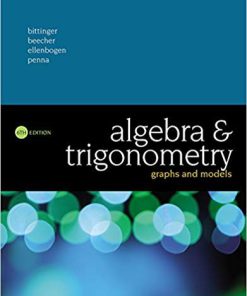 (eBook PDF) Algebra and Trigonometry: Graphs and Models 6th Edition