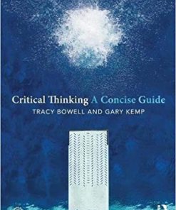 (eBook PDF) Critical Thinking A Concise Guide 4th Edition