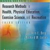 (eBook PDF) Essentials of Research Methods in Health, Physical Education, Exercise Science, and Recreation 3rd Edition