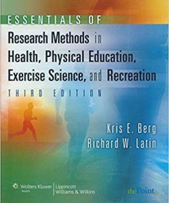 (eBook PDF) Essentials of Research Methods in Health, Physical Education, Exercise Science, and Recreation 3rd Edition