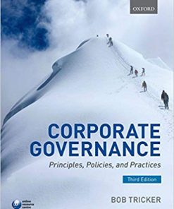 (eBook PDF) Corporate Governance: Principles, Policies, and Practices 3rd Canadian Edition
