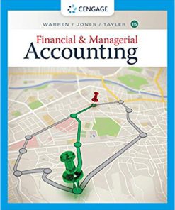 (eBook PDF) Financial & Managerial Accounting 15th Edition by Carl Warren