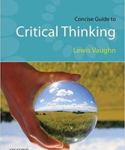 (eBook PDF) Concise Guide to Critical Thinking by Lewis Vaughn