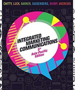 (eBook PDF) Integrated Marketing Communications 5th Edition by William Chitty