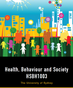(eBook PDF) Health, Behaviour and Society HSBH1003 (Custom Edition eBook)