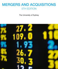 (eBook PDF) Mergers and Acquisitions (Custom Edition) (5e)