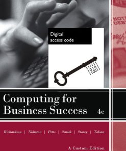 (eBook PDF) Computing for Business Success (Pearson Original eBook) (4e)