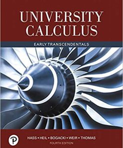 (eBook PDF) University Calculus: Early Transcendentals 4th Edition by Joel R. Hass