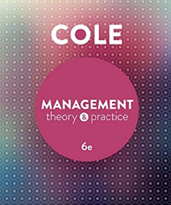 (eBook PDF) Management Theory and Practice, 6th Edition