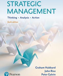 (eBook PDF) Strategic Management 6th Edition By Graham Hubbard