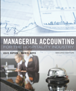 (eBook PDF) Managerial Accounting For The Hospitality Industry, 2nd Edition