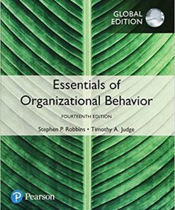 (eBook PDF) Essentials of Organizational Behavior Global Edition 14th Edition