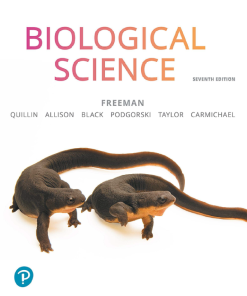 (eBook PDF) Biological Science 7th Edition by Scott Freeman