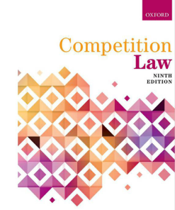 (eBook PDF) Competition Law 9th Edition by Richard Whish