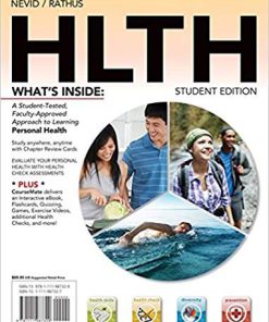 (eBook PDF) HLTH (with CourseMate, 1 term (6 months) Printed Access Card) by Jeffrey S. Nevid