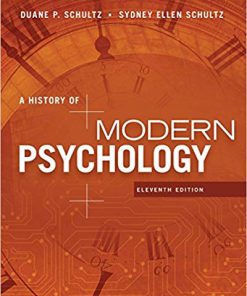 (eBook PDF) A History of Modern Psychology 11th Edition