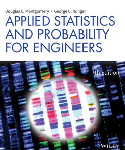 (eBook PDF) Applied Statistics and Probability for Engineers 7th Edition