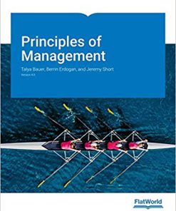 (eBook PDF) Principles of Management, v4.0 4th Edition by Talya Bauer