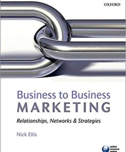 (eBook PDF) Business to Business Marketing: Relationships, Networks, and Strategies