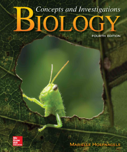 (eBook PDF) Biology: Concepts and Investigations 4th Edition