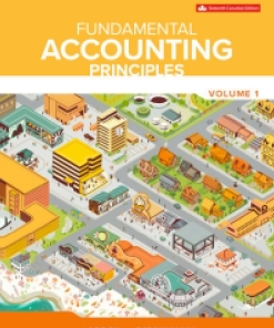 (eBook PDF) Fundamental Accounting Principles Volume 1 16th Canadian Edition