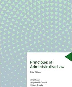 (eBook PDF) Principles of Administrative Law 3rd Edition