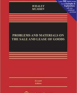 (eBook PDF) Problems and Materials on the Sale and Lease of Goods (Aspen Casebook Series) 7th Edition