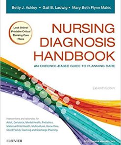 (eBook PDF) Nursing Diagnosis Handbook: An Evidence-Based Guide to Planning Care 11th Edition