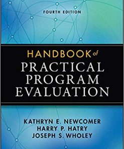 (eBook PDF) Handbook of Practical Program Evaluation 4th Edition