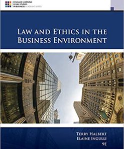 (eBook PDF) Law and Ethics in the Business Environment 9th Edition by Terry Halbert