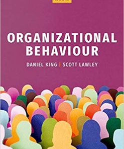 (eBook PDF) Organizational Behaviour 3rd Edition by Daniel King