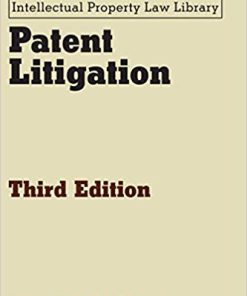 (eBook PDF) Patent Litigation (updated April 2018) 3rd Edition