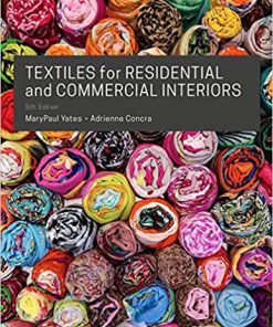 (eBook PDF) Textiles for Residential and Commercial Interiors 5th Edition